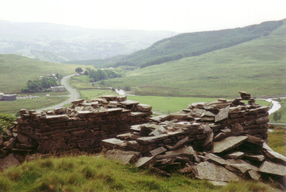 * [Pic 27] Cwmorthin Quarry - Tan Y Grisiau Incline II (1992) *