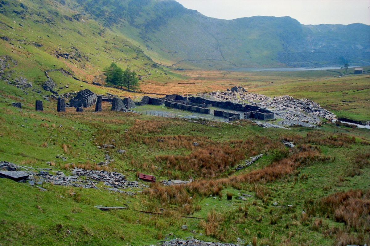 * Conglog Slate Quarry (Remains Of The Welsh Slate Industry) *