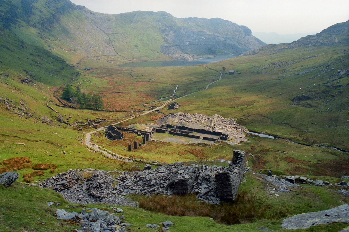 * Conglog Slate Quarry (Remains Of The Welsh Slate Industry) *